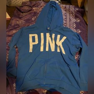 PINK zip up hoody